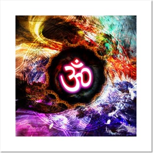 Multicolored Om Posters and Art